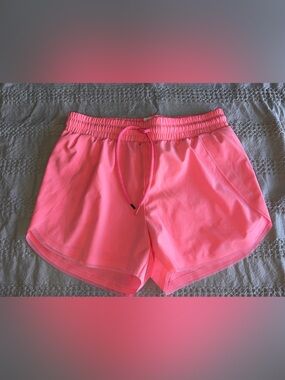 Zyia Women’s Pink Drawstring Athletic Shorts